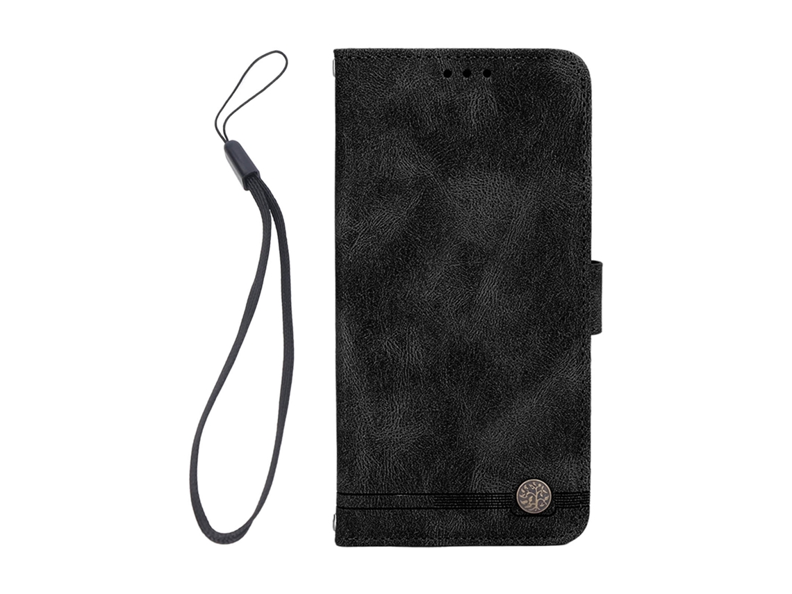 Capa LAXISCREED para Telefone de Couro Pu com Suporte e Cartão