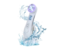 Massageador Facial Yizhood Lsm M001 Cuidados Com A Pele Do Rosto E Pescoço Branco