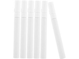 Conjunto De 6 Canetas Marcadoras Recarregáveis, Tubos De Tinta Vazios