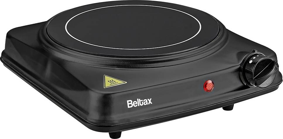 Placa de Vitrocerâmica BELTAX BHP0121 (23cm - 1200W - 1 Qiueimador - Preto)