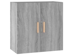 MAISON EXCLUSIVE Armário de Parede Cinzento Sonoma Processado em Madeira 60x30x60 cm