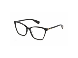 Armação de óculos masculina Police Vplf78n550305 (preta - metal - 145 mm - Ø 55 mm)