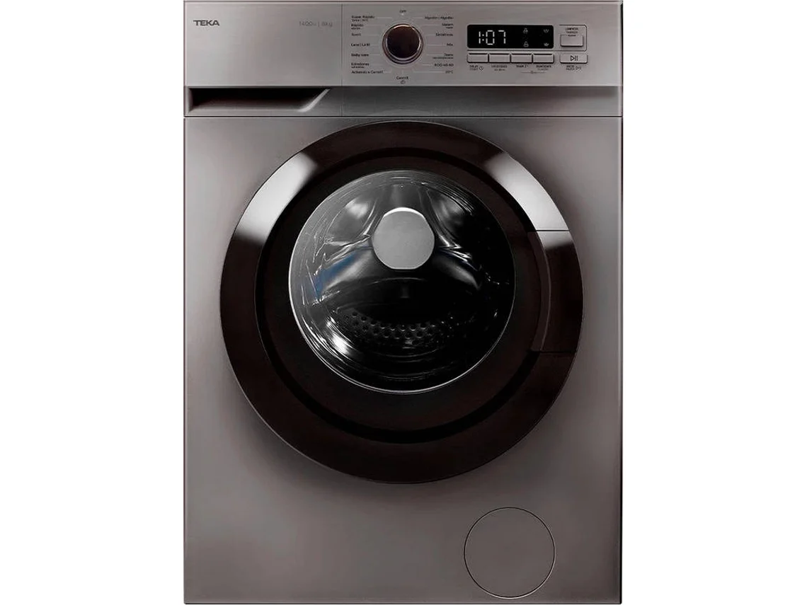 Máquina de Lavar Roupa TEKA WMK 40840 (8 kg - 1400 rpm - Inox)