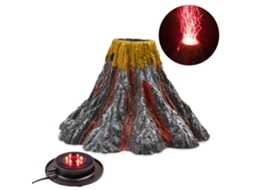 Light Vulcão De Bolhas Decoração Aquário Lâmpada Tank Peixes