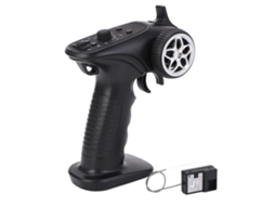 Controle Remoto de Transmissor de Sistema de Rádio 2.4GHz 4ch Universal com Receptor para Carros Barcos Tanques RC S/MARCA
