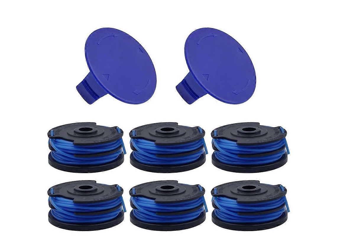 Carretel de Fio para Cortador de Grama Ryobi RLT36B33 Ry36LT33A com 7 peças