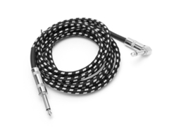 Cabo de Áudio para Guitarra Jorindo com Conector de 6,35 Mm CHABERLU