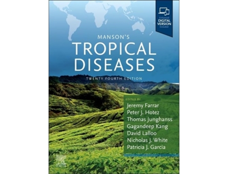 Livro Mansons Tropical Diseases de Jeremy Farrar Frcp Fmedacsci Dphil Obe, Patricia J Garcia et al. (Inglês - Capa Dura)