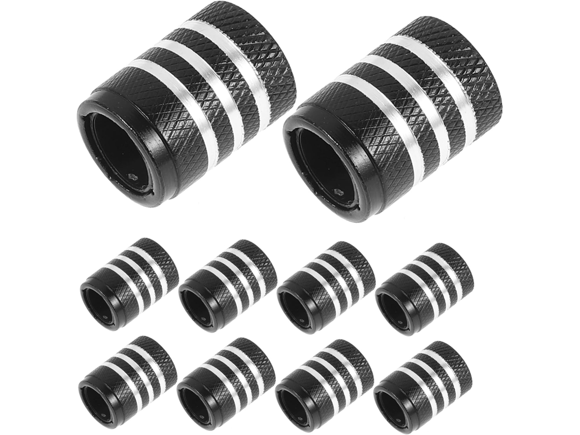Conjunto De 10 Tampas De Válvula De Pneu Para Substituição