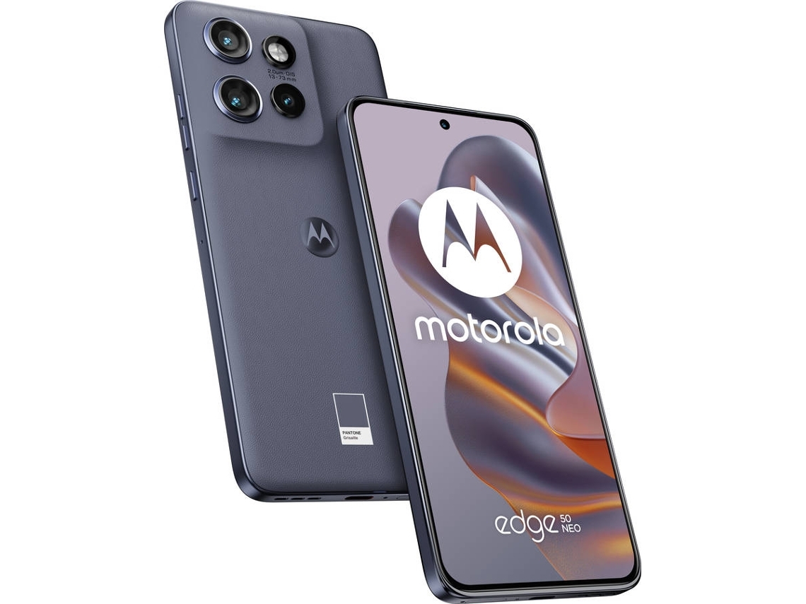Smartphone MOTOROLA Edge 50 Neo (Outlet Caixa Aberta - 6.67'' - 12 GB - 512 GB - Cinzento)