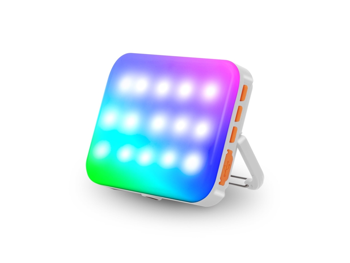 2026 luz Led Rgb Recargável para Câmera e Fotografia, Luz de Preenchimento Multifuncional Preta