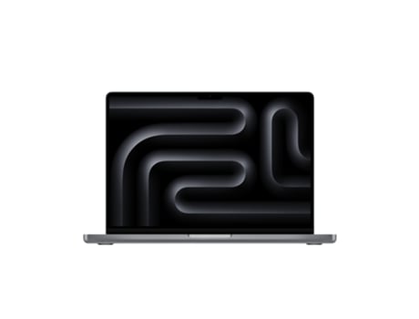 Pré-venda MacBook Pro APPLE Cinzento Sideral (14' - Apple M3 8-core - 1 TB SSD - GPU 10-Core)