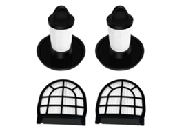 4Pcs Filtro Hepa para Tubarão Lz600 Lz601 Lz602 Lz602C Aspirador de Pó