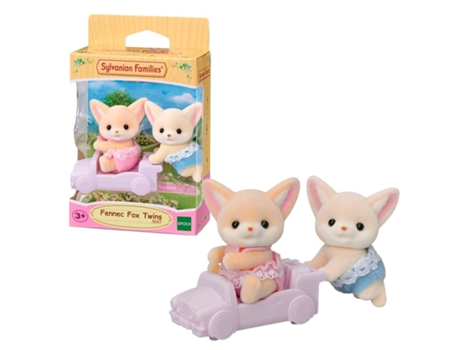 Bonecos SYLVANIAN Fennec Fox Twins (Idade Mínima Recomendada: 3 anos)
