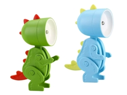 2 Mini Luzes Noturnas Yizhood Dobráveis Estudo Mesa Iluminação Azul