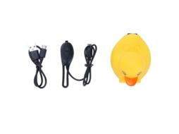 2026 claxon de Patito para Bicicleta com Luz Batería 850mah Campana de Bicicleta Silicona Melhora a Segurança de Condução para Patinetes Eléctricos