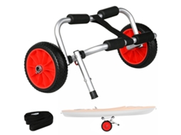 Carrinho para Caiaque Dobrável com pneus de 25cm, adequado para todas as superfícies BTFORUS