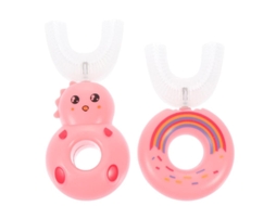 2Pcs Escova de Dentes em Forma de U ALLINLESS