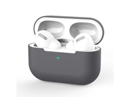 Capa Protetora de Silicone para Fones de Ouvido Sem Fio Airpods Pro, Sem Fivela. GIECY