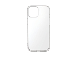 Capa para iPhone 13 Pro Max MUVIT Plástico Textura Macia Anti-Choque Resistente Transparente