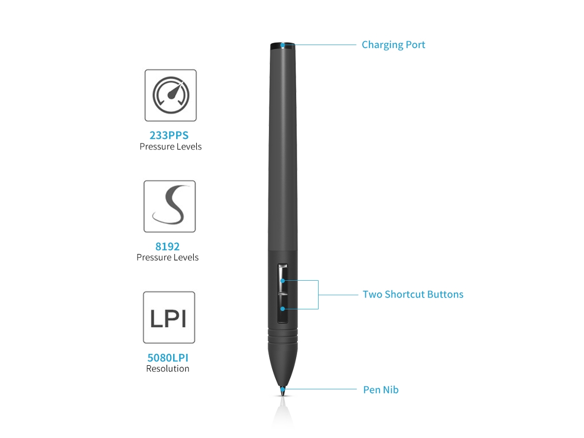 Caneta Digital LAXISCREED Pen80