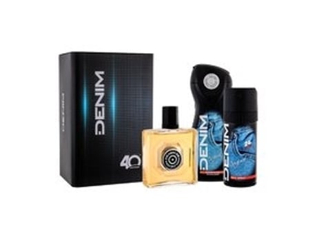 Original Set Aftershave Water 100 Ml Shower Gel 250 Ml Deospray 150 Ml 100ml Denim