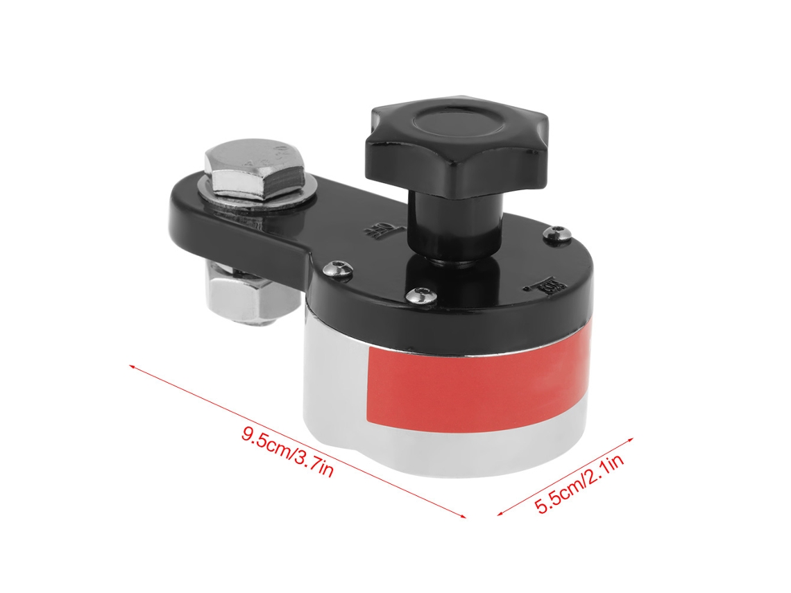 Grampo de aterramento magnético de 600 A para soldagem, conector de aterramento industrial para máquinas de solda.