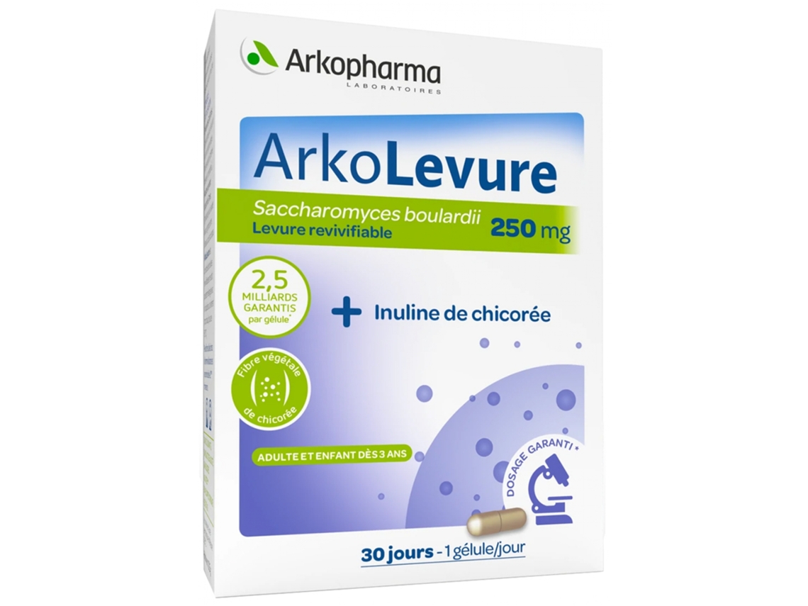 Arkolevure 250 mg 30 cápsulas ARKOPHARMA