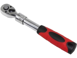 Chave De 1/4" Com Cabeça 180 Graus E 72 Reversível, 17 A 22 Cm.