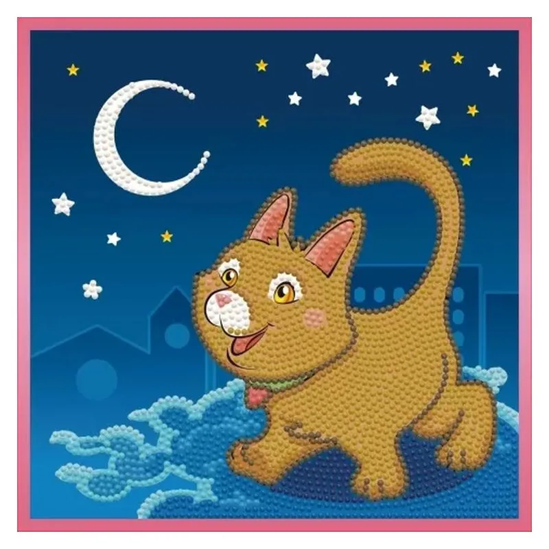Kit de artesanato Diamond Dotz Dog Adventures DBX014 MADNESSTOYS