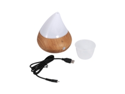 Laxiscreed Difusor De Aromas E Umidificador Ultrassônico Com Acabamento Em Madeira