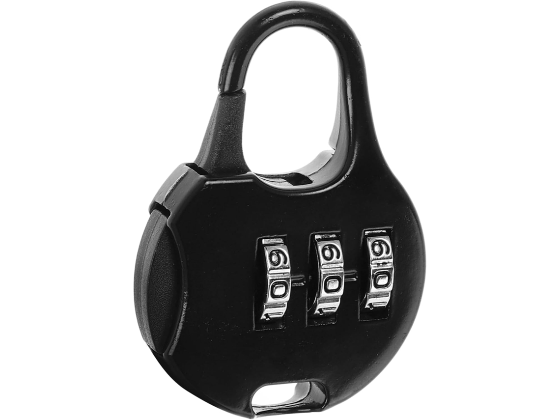 Mini Cadeado De Combinação Em Liga De Zinco Para Bagagem E Mochila, Criptografia Reconfigurável, E S Gokoco
