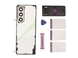 Capa Traseira de Vidro Transparente para Samsung Galaxy Z Fold 5 5G F946 EOOCOO