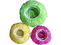 Pack 6 Tampas Plástico para Tigelas, Copos e Panelas. Protetor Alimentos Impermeável. Uso Casa Ou Hotel. CHARM