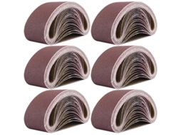 Lixas De Cinta Para Lixadeiras De Cinta, Grão 80, 10 X 10 Cm (4 X Polegadas), Papel Abrasivo