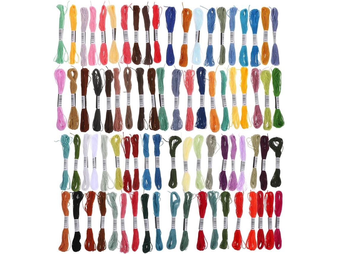 Linha De Bordar, Ponto Cruz, Costura Faça Você Mesmo, Kit Para Fazer Pulseiras, Agulhas