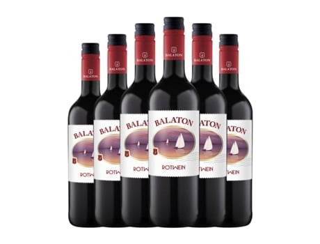 Vinho BALATONBOGLÁRI Rotwein Balaton (0.75 L - 6 Unidades)