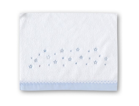Lençol de Carro  Star Branco e Azul