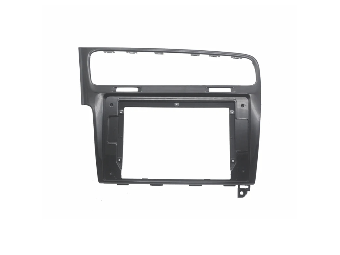 Kit de moldura para rádio automotivo, instalação de som automotivo, painel frontal, moldura para Volkswagen Golf 7 2013-2017