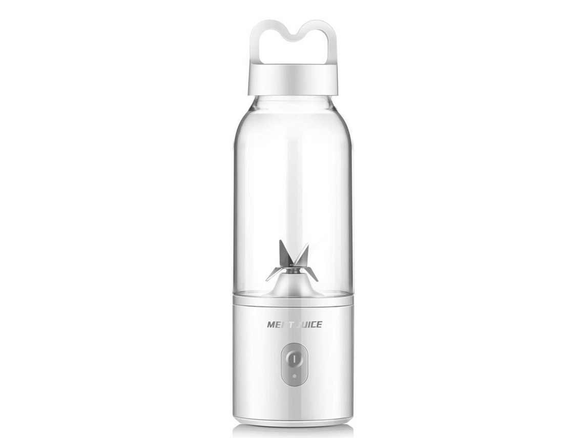 Copo Misturador Portátil Para Milkshake De Frutas, Recarregável Via Usb, Branco