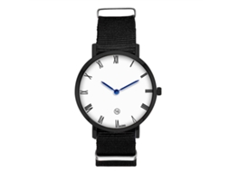 Relógio Masculino Zhoulianfa de Moda com Pulseira de Náilon e Movimento de Quartzo Preto