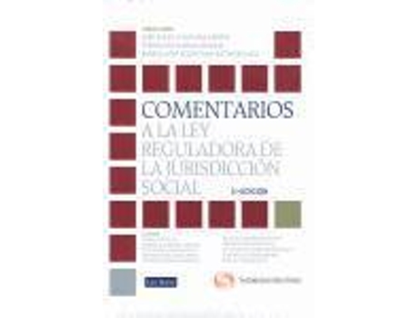 Livro Comentarios A La Ley Reguladora De La Jurisdicción Social de Jordi Agustí Juliá