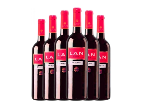 Vinho LAN Tinto Rioja Crianza Garrafa Medium (0.5 L - 6 Unidades)