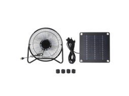 Ventilador Solar 100w para Estufa e Casa de Animais