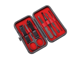 Kit de Manicure Profissional com 7 Ferramentas para Cuidados Pessoais e Presente de Natal