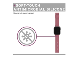 [U] Apple Watch 38/40 Silicone Rosa