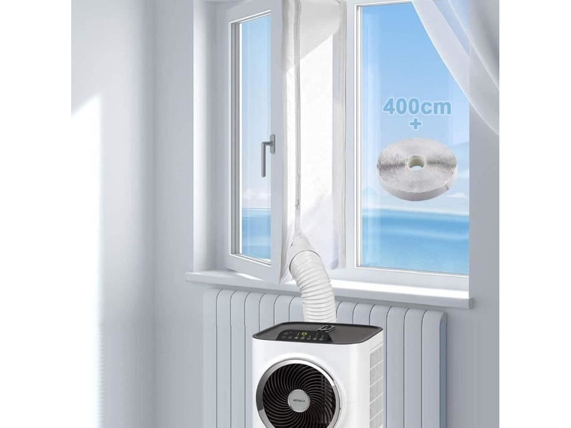 Airlock 4m vedação de janela para ar condicionado móvel e desumidificador kit de calafetagem para e desumidificador a21 S/MARCA