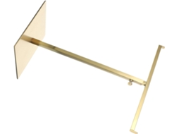 Suporte Portátil Para Embalagens Nuobesty Em Aço Inoxidável Dourado, Ajustável E Removível.
