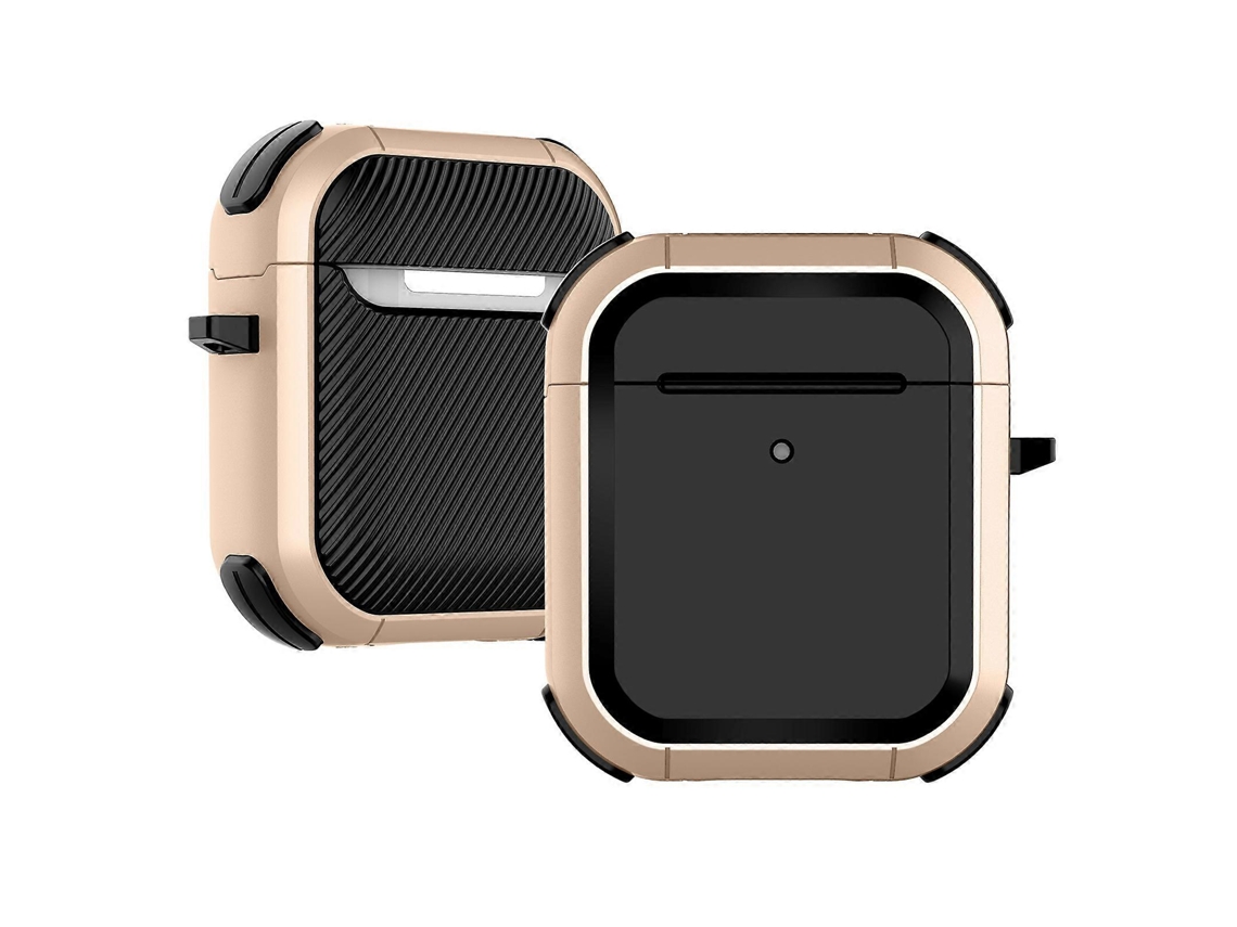 Camada protetora de TPU resistente a impactos e à prova de choque para fones de ouvido sem fio AirPods 1/2 GIECY