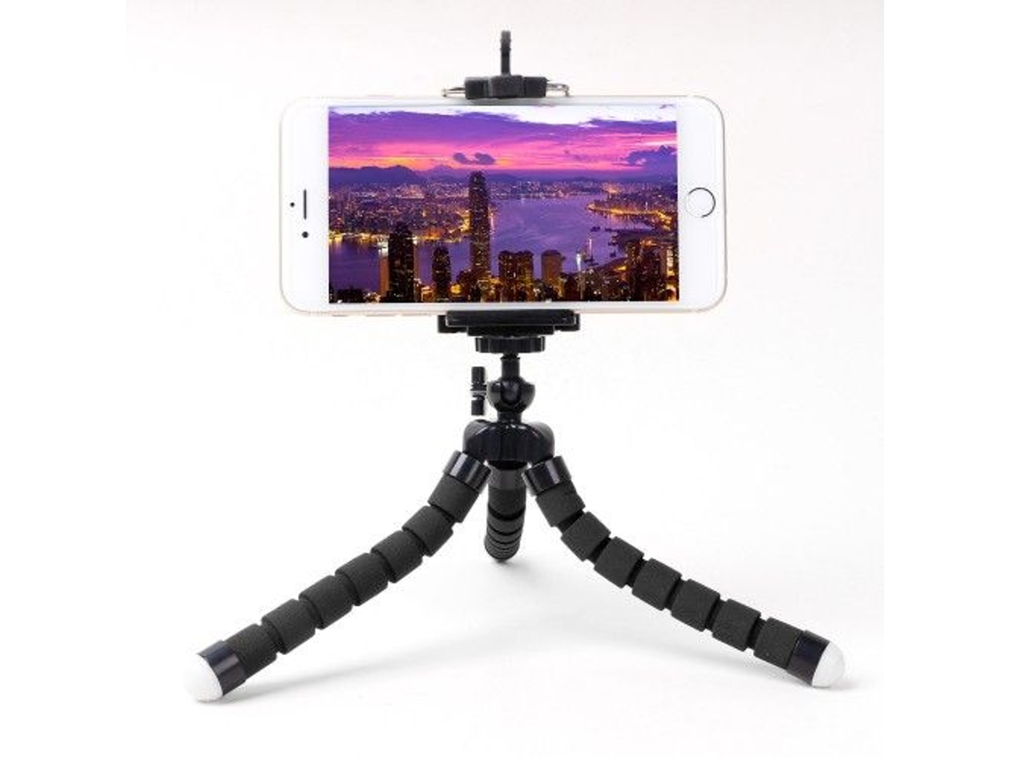 Suporte de espuma para celular/câmera, flexível, preto AQUAFORGE